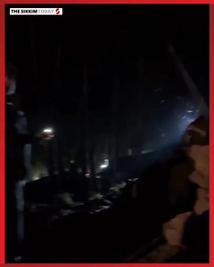 NEWS FROM NORTH SIKKIM Landslide Hits Theng, North Sikkim; Vehicle Damaged, No Casualties Reported | The Sikkim Today