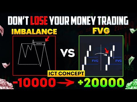 Fair Value Gap vs Imbalance in trading | Simplifying ICT Concepts #trading #smc #ict #fvg #imbalance