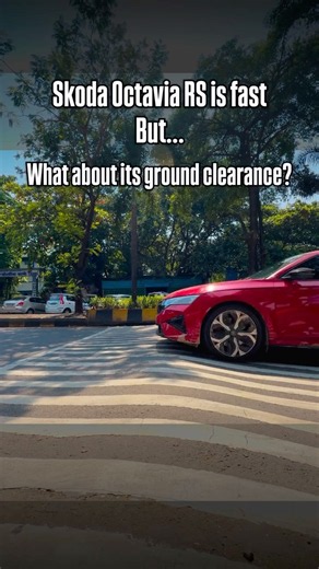 Skoda Octavia RS vs SPEED BREAKERS!