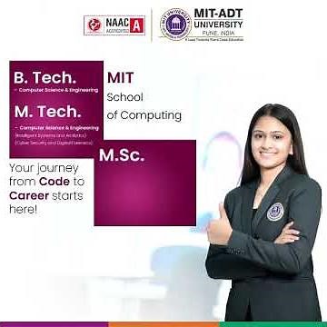 Admissions are now open 2026-27 - MIT School of Computing