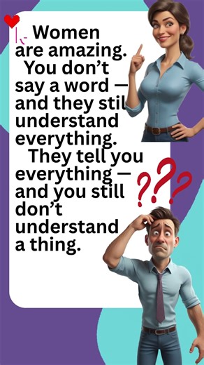 Anecdote "The Great Gender Communication Mystery" #funny #jokes#shortvideo #funnyvideo