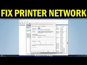How To Fix Printer Cannot be contacted over the Network - Quick Fix