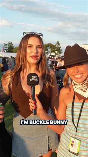 Everyone's welcome, including the buckle bunnies.