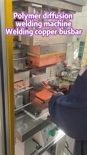 Perfect Copper Busbar Welding with Polymer Diffusion Technology! ⚡