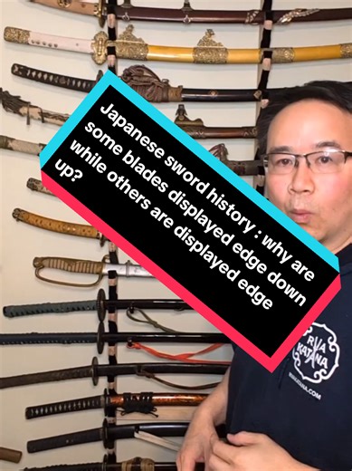 Japanese Sword Display: Edge Up vs. Edge Down Explained
