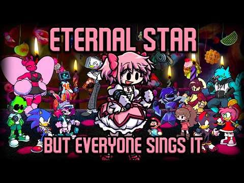 ETERNRAL STAR but Every Turn a Different Character Sings It 🎵🎤 (FNF BETADCIU)