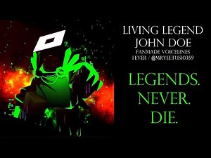 ROBLOX FORSAKEN: LIVING LEGEND JOHN DOE FANMADE VOICELINES