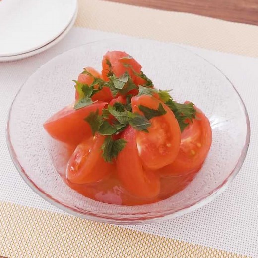 上品な味わい♪ トマトの酢漬けのレシピ動画・作り方 | デリッシュキッチン