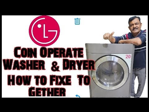 LG Washer Dryer Stack Setup | Complete Wiring Connection Process