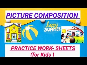 Picture composition: Class 1: Work Sheet: English Grammar: Picture Reading for kids