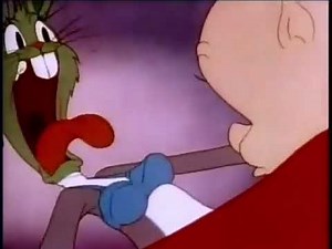 Bugs Bunny screaming like a girl (VHS quality)