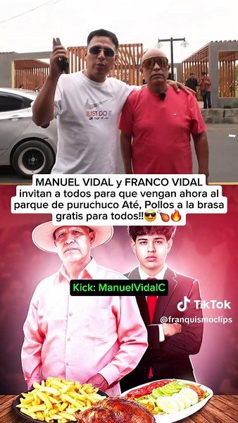 Caigan ahora mismo😎🍗!@Manuel Vidal #manuelvidal #sacha #francovidalalcalde #kickperu #tiktokviral