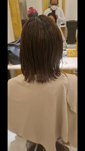 Hair Transformation: Bob Cut Styling at the Salon
