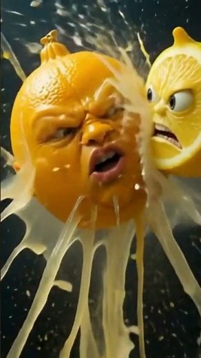 Lemon vs Orange | Explosive Citrus Battle