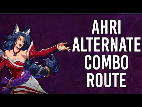 2XKO Ahri alternate combo route (no jH half-charge)