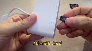 Memory Stick Pro Duo Adapter for Sony Lexar Sandisk - 4-in-1 USB C/Lightning/USB-A to SD/TF/XD/Memory Stick Pro Duo Mark2 Reader, OTG Adapter Digital Camera Card Reader for iPhone/Android/Mac/PC/Pad