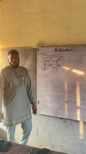 Abdulwakeel Weakypedia Aderemi on Instagram: "Watch and learn Question from Excel Maths Yoruba Backup"