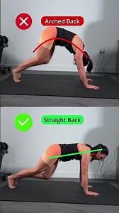 🔥 Stop Arching Your Back! Do Mountain Climbers the RIGHT Way 💪 | Home Workout Tips