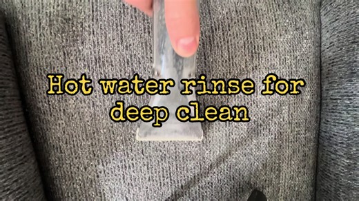 Recliner chair cleaning using hot water extraction for deep clean #recliner #upholsterycleaning #couchcleaning #chicagotiktok #chicago #bridgeportchicago