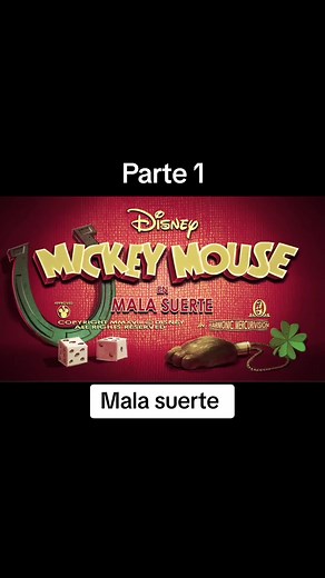 Corto animado de Mickey Mouse y la maldición de la mala suerte