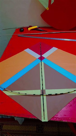 1.5 tawa tedipan(lakhnaw Kath) making. #kite #kitesurf #basant2027 #kites #kiteflying #kitelife