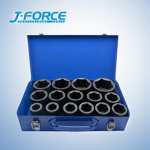 [Hot Item] 1''15PCS Deep Wall Impact Socket Tools Set