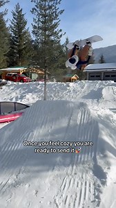 For those asking how to safely learn backflips on your snowboard, I use Snowboard Addiction training tools and tutorials for safest progression. I know you’re sick of the backflips now, so let’s move on to some spins, tame dogs, corks? What do you want to see next? #tutorial #snowboarding #snowboard #howto #backflip #training #progression #mountainlife | Yana Roney