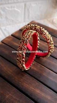Tutorial of Silk Thread Bangles
