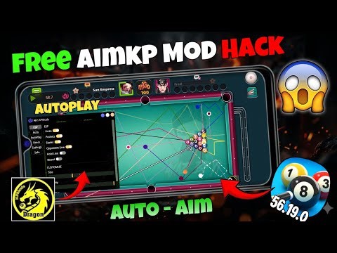 FREE🔥 AIMKP MOD Hack For 8 Ball Pool | AUTOPLAY & AUTO QUEUE | 100% Working 