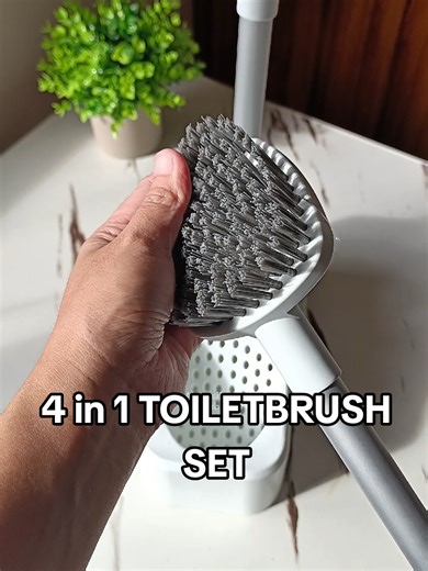 4 in 1 Toilet Brush Set for Complete Bathroom Care