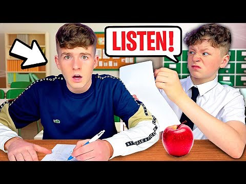 I Went Back to School for a Day!! *challenge*