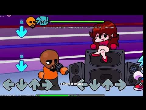 boxing match is AWESOME I friday night funkin'