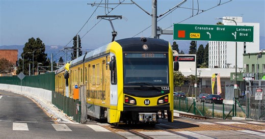 Metro K Line opens, connecting Crenshaw District to Westchester