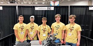 Local robotics team participated in a worldwide competition