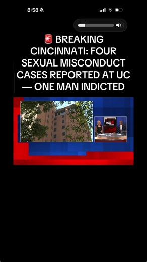 🚨 FOUR SEXUAL MISCONDUCT CASES REPORTED AT UC! Police are investigating multiple incidents reported during September. ⚠️ One man indicted on four felony counts ⚠️ Three additional incidents under investigation ⚠️ Student safety concerns continue The accused has not been convicted. What security changes should UC make? #CincinnatiNews #UniversityOfCincinnati #OhioNews #CampusSafety #breakingnews