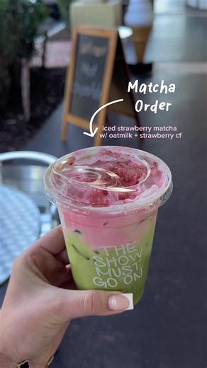 Morning Matcha Run: Embrace the Strawberry Flavor