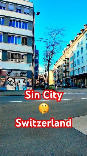 Zurich Red Light District, Langstrasse! 🇨🇭