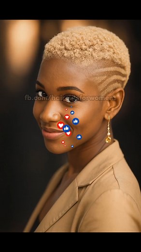 Golden Curls & Fade ✨ #fadehaircut | Haircuts for Women