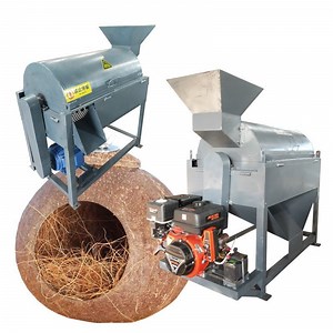 [Hot Item] Coconut Shell Shredder Philippine Coconut Coir Fiber Extraction Machine