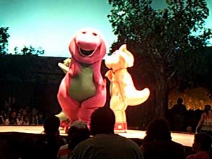Barney show at Universal Studios