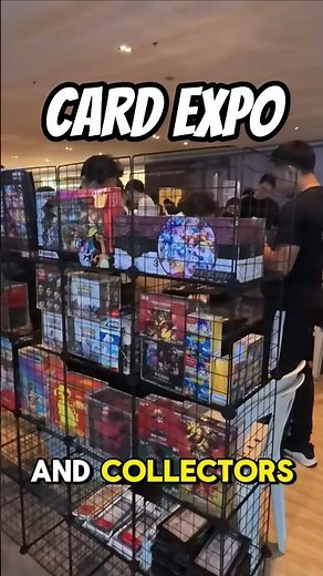 Doing an Eevee Binder challenge in a card expo. watch full video #pokemoncards
