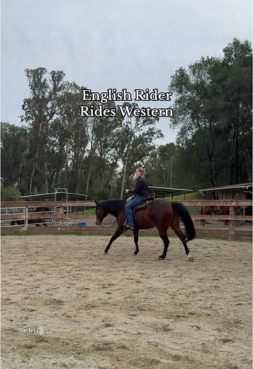 English Rider Explores Western Riding Techniques
