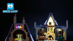 Watch LED Lighting Kit for LEGO Hogsmeade Village Visit 76388 on Amazon Live