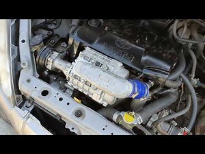 1NZ-FE Yaris / Vitz TTE / Blitz Supercharger idle