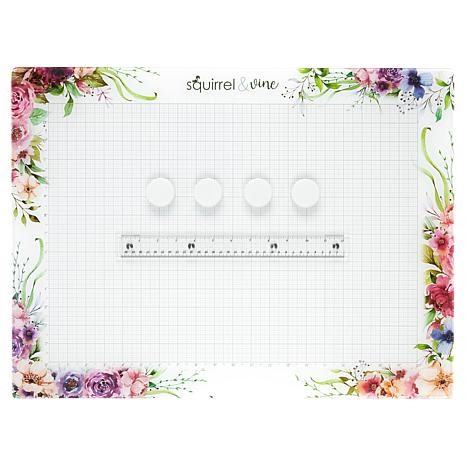 LDRS Creative White Magnetic Glass Craft Mat Kit | HSN