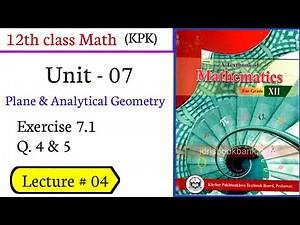 Use ratio formula find the ratio of a Line Segment || Chapter 7 plane analytical geometry