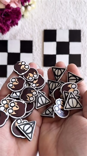 Kalyani jain | ⚡ Harry Potter Theme Tic Tac Toe ⚡ A magical twist to the classic tic tac toe game for kids ✨ Handmade with love, perfect for: 🪄 Kids &... | Instagram