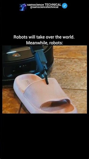 Robots Will Take Over the World... Meanwhile, robots: