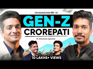 "He Is A Crorepati At Age 19": Entrepreneur Himanshu Agrawal On His Success Secrets | TRS हिंदी 157