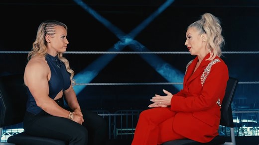 "I was never supposed to be here, but I'm here anyway, and I'm doing it." Jordynne Grace sits down with Sarah Schreiber to discuss her long road to the #WWENXT Women's Champion Match TODAY at #StandAndDeliver. | WWE NXT
